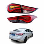 Hyundai Elantra 2012 Aftermarket Taillight 2011-16 full LED plug and play with sequential turn signal high quality