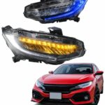 Honda Civic Aftermarket Headlights 2016-2019 10th Gen Honda Civic Sedan Premium LED Headlight Direct fit