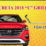 Creta 2018 'U' Grill Hyundai Side Direct fit Chrome FGH-158