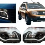 Renault Duster modified Headlight with Projector DRL readymade