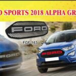 Ford Eco Sports 2018 Front Alpha Grill with ford letter FGF-163