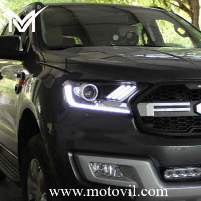 Ford Endeavour Mustang Style aftermarket headlight