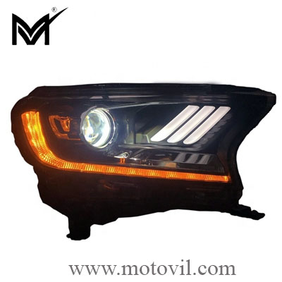 Ford Endeavour Mustang Style aftermarket headlight