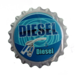 Autographix Diesel Lid Bottle cap design Fuel Badge Best Quality