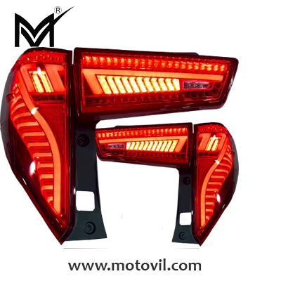 crysta q8 design tail lamps