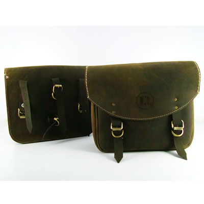 LONE RANGER LEATHER SADDLE BAGS RUSTY VINTAGE SET OF 22