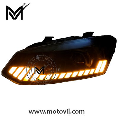 Polo RS6 design headlight by Motovil2
