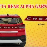 Creta Rear Alpha Garnish Hyundai direct fit AG-01
