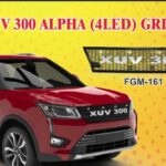 XUV 300 4 LED Front Alpha Grill Mahindra Direct Fit FGM-161