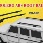 Bolero Roof Rail Black (ABS) Mahindra direct fit RB-02B