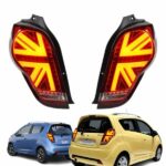 Chevrolet Beat LED Tail light mini cooper design aftermarket part direct fit 12 volt