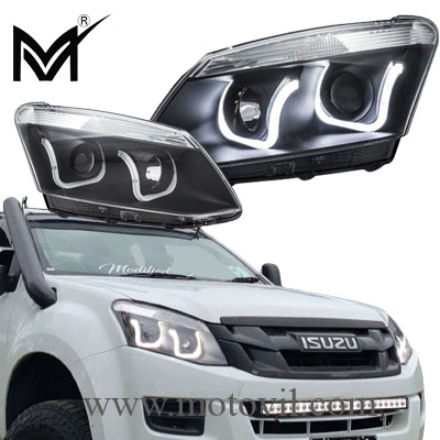 isuzu dmax projector headlight
