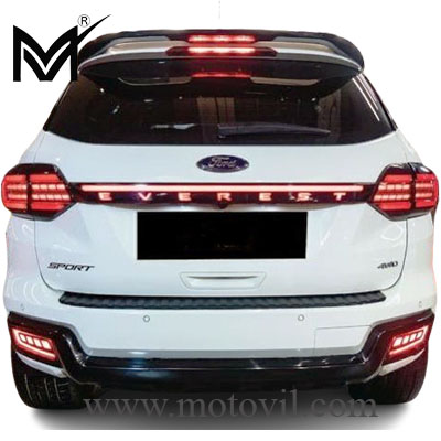 Ford Endeavour aftermarket tail light with trunk light