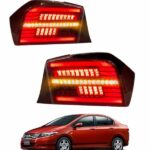 Honda City 2008 aftermarket tail lights ivtec model LED lamp direct plug and play