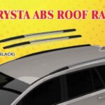 Innova Crysta Roof Rail (ABS) Silver/Black Toyota direct fit RR-07