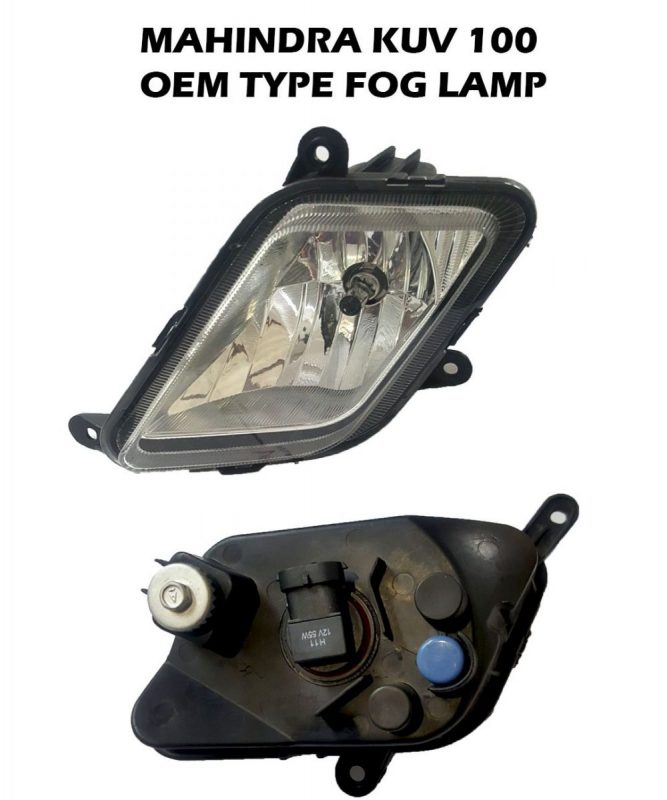 mahindra kuv100 oem type fog lamp full kit