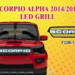 Scorpio LED Front Alpha Grill Mahindra Direct fit FGH-144