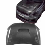Volkswagen Polo Carbon Fiber Hood original direct fit bonnet with air scoops light weight