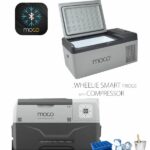 Moco Smart Fridge 15L 30L with compressor mobile app control 12V DC Portable Refrigerator for car