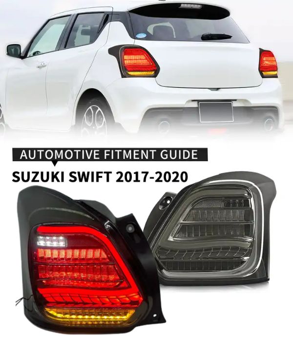 suzuki swift led tail light new design 2018 onward 7