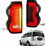 Mahindra Scorpio S5 Tail Light aftermarket full LED with welcome animation and dynamic lights