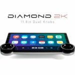 Diamond 2K Android Screen 11.8 inch car stereo touch screen for 9 inch Universal fitment