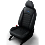 XUV 400 Black Seat Cover Vinykl & Blue Stitching by Mahindra