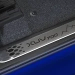 XUV 700 Scuff Plate Set -Mahindra Theme 2 (Sand Blasted)