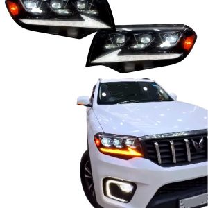 Scorpio N Aftermarket Headlights