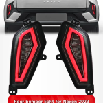 Nexon 2023 Rear Bumper Light plug and play all functions top quality