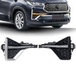 Innova Hycross Fog Lamp DRL with Matrix Turn Signals Plug and Play