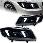 BMW E90 Aftermarket Headlight New Design Dynamic DRL